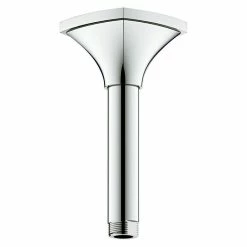 Auslauf 🎉 BAUHAUS Grohe Brausearm Rainshower Grandera Deckenmontage, ½″, Quadratisch, Höhe: 14,2 Cm ⌛