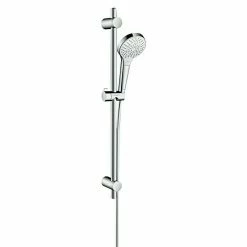 Billig 🥰 BAUHAUS Hansgrohe Brausegarnitur My Select S Vario Lochabstand: 40 Cm - 61 Cm, Art Strahl: SoftRain, IntenseRain, Turbostrahl, Chrom 🛒