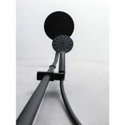 Schlussverkauf 🥰 BAUHAUS Camargue Duschsystem New York Mit Thermostatarmatur, Anzahl Strahlarten: 3 Stk., Schwarz 💯 -Duschsysteme Verkäufe 12 11