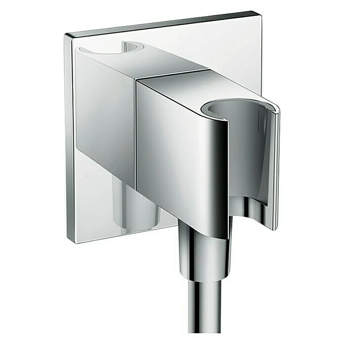 Brandneu ✔️ BAUHAUS Hansgrohe Wandanschlussbogen Fixfit Square ½″, Chrom ✨ 1 Brandneu ✔️ BAUHAUS Hansgrohe Wandanschlussbogen Fixfit Square ½″, Chrom ✨