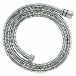 Budget ⌛ BAUHAUS Grohe Brauseschlauch Rotaflex Longlife Länge: 150 Cm, ½″, Kunststoff, Chrom ⌛