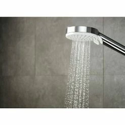 Schlussverkauf 🧨 BAUHAUS Hansgrohe Crometta Handbrause Vario Anzahl Funktionen: 2, Durchmesser: 10 Cm, Weiß/Chrom 🎉 -Duschsysteme Verkäufe 12 1195