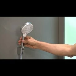 Schlussverkauf 🧨 BAUHAUS Hansgrohe Crometta Handbrause Vario Anzahl Funktionen: 2, Durchmesser: 10 Cm, Weiß/Chrom 🎉 -Duschsysteme Verkäufe 12 1196