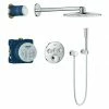 Angebote ⌛ BAUHAUS Grohe SmartControl Überkopfbrausen-Set Chrom, Rund, Metall, Anzahl Funktionen: 2 🛒