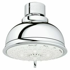 Bester Verkauf 🥰 BAUHAUS Grohe Kopfbrause Tempesta Rustic 100 Durchmesser: 10 Cm, 9,5 L/min Bei 3 Bar, Chrom 😉