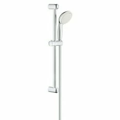 Bestpreis 👏 BAUHAUS Grohe Brausegarnitur Tempesta 100 2 Lochabstand: 62 Cm, Art Strahl: Rain, Jetstrahl, Chrom 🧨