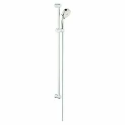 Aktion 🎁 BAUHAUS Grohe Tempesta Cosmopolitan Brausegarnitur 100 Typ 3 Lochabstand: 92 Cm, Art Strahl: Rain, Rain O², Massage, Chrom 😍