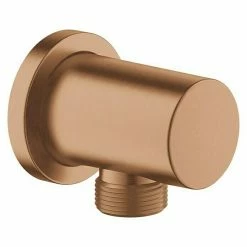 Auslauf 🧨 BAUHAUS Grohe Brauseanschluss Rainshower ½″, Warm Sunset Gebürstet ✔️