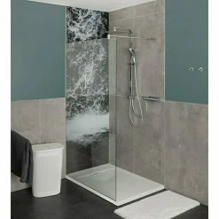 Schlussverkauf 💯 BAUHAUS Camargue Duschsystem Manhattan Lochabstand: 70 Cm, Anzahl Strahlarten: 3 Stk., Chrom 🔔 -Duschsysteme Verkäufe 12 133