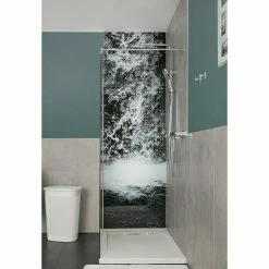 Schlussverkauf 💯 BAUHAUS Camargue Duschsystem Manhattan Lochabstand: 70 Cm, Anzahl Strahlarten: 3 Stk., Chrom 🔔 -Duschsysteme Verkäufe 12 134