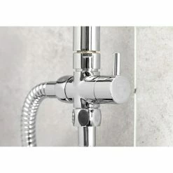 Auslauf 🧨 BAUHAUS Mixomat Duschsystem Boston Anzahl Strahlarten: 1 Stk., Chrom 🔔 -Duschsysteme Verkäufe 12 18