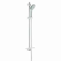 Billig 🎉 BAUHAUS Grohe Euphoria Brausegarnitur 110 Lochabstand: 77 Cm - 92 Cm, Art Strahl: Rainstrahl, Massagestrahl, SmartRain, Chrom ✨