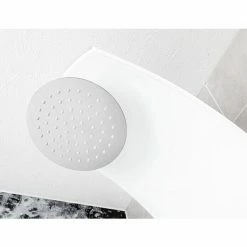 Aktion 🔔 BAUHAUS Camargue Duschpaneel Sylt 2.0 Höhe: 132 Cm, Mit Einhebelmischer, Weiß 🌟 -Duschsysteme Verkäufe 12 215