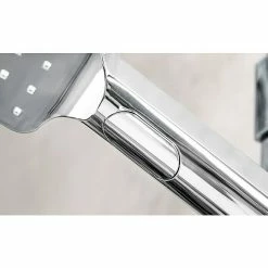 Brandneu 🤩 BAUHAUS Camargue Duschsystem Arizona Mit Thermostatarmatur, Anzahl Strahlarten: 3 Stk., Chrom 👍 -Duschsysteme Verkäufe 12 222