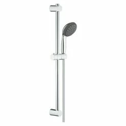 Billig ⌛ BAUHAUS Grohe Vitalio Start Brausegarnitur Lochabstand: 47 Cm - 62 Cm, Art Strahl: Rainstrahl, Jetstrahl, Chrom, Anzahl Strahlarten: 2 Stk. 🛒