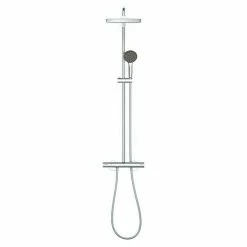 Top 10 💯 BAUHAUS Grohe Vitalio Start Duschsystem Typ 2 Mit Thermostatarmatur, Lochabstand: 101,6 Cm, Chrom ⭐ -Duschsysteme Verkäufe 12 301