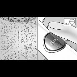 Brandneu 😍 BAUHAUS Hansgrohe Handbrause My Select S Multi Anzahl Funktionen: 3, Durchmesser: 11 Cm, Chrom 🥰 -Duschsysteme Verkäufe 12 353