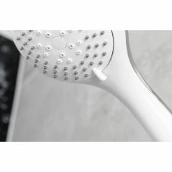 Brandneu ⌛ BAUHAUS Camargue Brause-Set Guarizzas Chrom/Weiß 🧨 -Duschsysteme Verkäufe 12 364