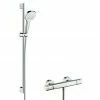 Beste Bewertungen von 😍 BAUHAUS Hansgrohe Brause-Set Croma Select E Vario/Ecostat Comfort Lochabstand: 91,5 Cm, Chrom/Weiß 👍