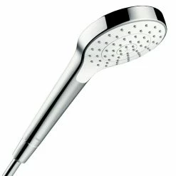 Top 10 🔔 BAUHAUS Hansgrohe Handbrause Croma Select S Anzahl Funktionen: 1, Durchmesser: 11 Cm, Weiß/Chrom ❤️