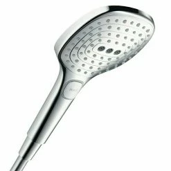 Am billigsten 🔥 BAUHAUS Hansgrohe Handbrause Raindance Select E 120 Anzahl Funktionen: 3, Durchmesser: 12 Cm, Chrom ✔️