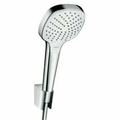 Budget ✔️ BAUHAUS Hansgrohe Brause-Set Croma Select E Vario Anzahl Funktionen: 3, Durchmesser Handbrause: 11 Cm, Chrom, Weiß ✔️