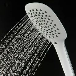 Bestes Angebot ⭐ BAUHAUS Mixomat Handbrause Gulfoss Anzahl Funktionen: 1, Weiß/Chrom 🔔 -Duschsysteme Verkäufe 12 510