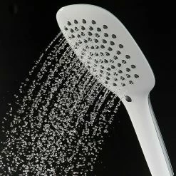 Bestes Angebot ⭐ BAUHAUS Mixomat Handbrause Gulfoss Anzahl Funktionen: 1, Weiß/Chrom 🔔 -Duschsysteme Verkäufe 12 511