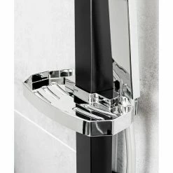 Bester Verkauf 👏 BAUHAUS Mixomat Duschpaneel Cityline 2.0 Höhe: 120 Cm, Mit Umsteller, Chrom/Schwarz ⭐ -Duschsysteme Verkäufe 12 552