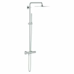 Beste Bewertungen von 🤩 BAUHAUS Grohe Euphoria Duschsystem XXL 230 Mit Thermostatarmatur, Lochabstand: 101,6 Cm, Anzahl Strahlarten: 1 Stk., Chrom ⭐