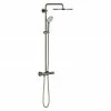 Bestes Angebot 🔥 BAUHAUS Grohe Euphoria Duschsystem 310 Mit Thermostatarmatur, Lochabstand: 101,6 Cm, Anzahl Strahlarten: 1 Stk., Hard Graphite, Oberflächenbehandlung: Poliert ✨