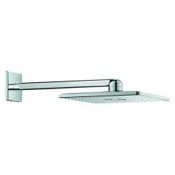 Auslauf 😀 BAUHAUS Grohe Kopfbrausen-Set Rainshower Smartactive 310 Cube 31 X 31 Cm, 25 L/min Bei 3 Bar, Wandmontage, Chrom ⭐