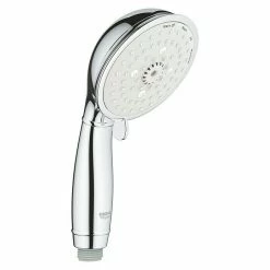 Bester Verkauf 🤩 BAUHAUS Grohe Handbrause Tempesta Rustic 100 Anzahl Funktionen: 4, 9,5 L/min Bei 3 Bar, Chrom 😍