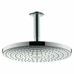 Schlussverkauf 🤩 BAUHAUS Hansgrohe Kopfbrausen-Set Raindance Select S 300 Durchmesser: 30 Cm, 17 L/min Bei 3 Bar, Deckenmontage, Chrom 😍