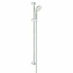 Großhandel 😍 BAUHAUS Grohe Brausegarnitur Tempesta 100 Lochabstand: 92 Cm, Art Strahl: Rain, Rain O², Jetstrahl, Chrom, Anzahl Strahlarten: 3 Stk., Durchflussmenge: 9,5 L/min 👏