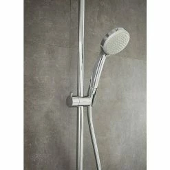 Neu 🔥 BAUHAUS Hansgrohe Duschsystem Croma Showerpipe 160 Mit Thermostatarmatur, Lochabstand: 93,2 Cm, Anzahl Strahlarten: 4 Stk., Chrom, Höhe: 110,1 Cm 🛒 -Duschsysteme Verkäufe 12 636