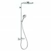 Angebote 😍 BAUHAUS Hansgrohe Duschsystem Raindance Select S Showerpipe 300 Mit Thermostatarmatur, Lochabstand: 94 Cm, Anzahl Strahlarten: 3 Stk., Chrom ⌛