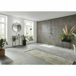 Am billigsten 👍 BAUHAUS Hansgrohe Crometta Duschsystem E 240 Mit Thermostatarmatur, Lochabstand: 103,4 Cm, Anzahl Strahlarten: 2 Stk., Chrom 🛒 -Duschsysteme Verkäufe 12 64