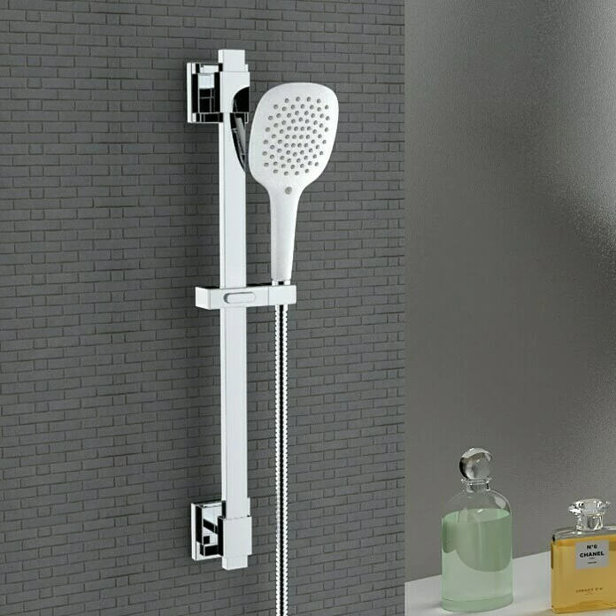 Aktion 🔔 BAUHAUS Mixomat Brausegarnitur Gulfoss Art Strahl: Sanfter Duschregen, Chrom/Weiß 🔥 3 Aktion 🔔 BAUHAUS Mixomat Brausegarnitur Gulfoss Art Strahl: Sanfter Duschregen, Chrom/Weiß 🔥 – Bild 3