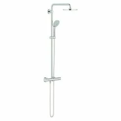 Angebote 🎉 BAUHAUS Grohe Duschsystem Euphoria XXL 210 Mit Thermostatarmatur, Lochabstand: 101,6 Cm, Anzahl Strahlarten: 3 Stk., Chrom 😀