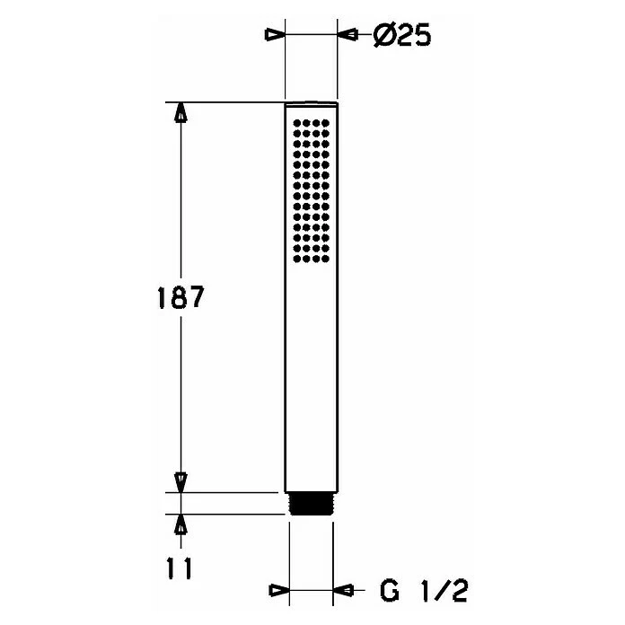 Am billigsten 🤩 BAUHAUS Hansa Stilo Handbrause Anzahl Funktionen: 1, Durchmesser: 2,5 Cm, Chrom 🛒 2 Am billigsten 🤩 BAUHAUS Hansa Stilo Handbrause Anzahl Funktionen: 1, Durchmesser: 2,5 Cm, Chrom 🛒 – Bild 2