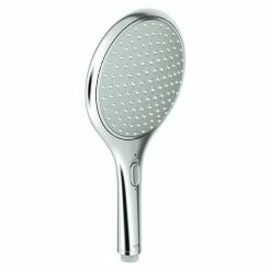Brandneu 🧨 BAUHAUS Grohe Handbrause Rainshower Solo 150 Anzahl Funktionen: 2, Durchmesser: 15 Cm, Chrom 🎁