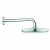 Bester Verkauf ✔️ BAUHAUS Grohe Tempesta Kopfbrausen-Set Durchmesser: 21 Cm, 9,5 L/min Bei 3 Bar, Wandmontage, Chrom ⭐