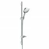 Brandneu 😍 BAUHAUS Hansgrohe Brausegarnitur Raindance Select E 150 Lochabstand: 91,5 Cm, Art Strahl: RainAir, CaresseAir, Mix, Chrom ⌛