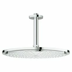 Top 10 😀 BAUHAUS Grohe Kopfbrausen-Set Rainshower Cosmopolitan 310 Durchmesser: 31 Cm, 9,5 L/min Bei 3 Bar, Deckenmontage, Chrom 🤩