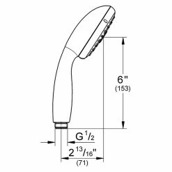 Am billigsten ❤️ BAUHAUS Grohe Handbrause Tempesta 100 Anzahl Funktionen: 3, 9,5 L/min Bei 3 Bar, Chrom 😉 -Duschsysteme Verkäufe 12 75
