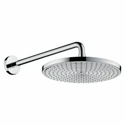 Rabatt 🌟 BAUHAUS Hansgrohe Kopfbrausen-Set Raindance S 300 Durchmesser: 30 Cm, 18 L/min Bei 3 Bar, Wandmontage, Chrom 🔔