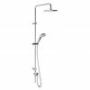Schlussverkauf 🥰 BAUHAUS Hansa Viva Duschsystem Lochabstand: 71 Cm - 75 Cm, Anzahl Strahlarten: 3 Stk., Chrom 😉