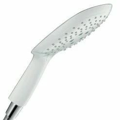 Angebote ✨ BAUHAUS Hansgrohe Handbrause PuraVida 150 Anzahl Funktionen: 3, Durchmesser: 15 Cm, Weiß/Chrom 🤩