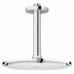 Am billigsten 🔔 BAUHAUS Grohe Kopfbrausen-Set Rainshower Cosmopolitan 210 Durchmesser: 21 Cm, 9,5 L/min Bei 3 Bar, Deckenmontage, Chrom 🥰